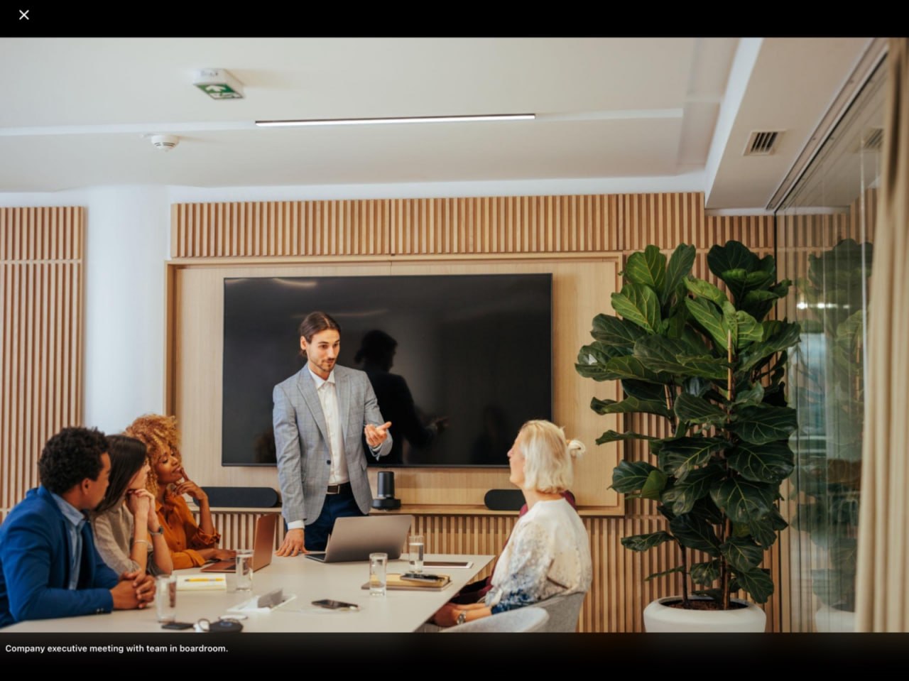 Sala riunioni executive Viscontea Holding